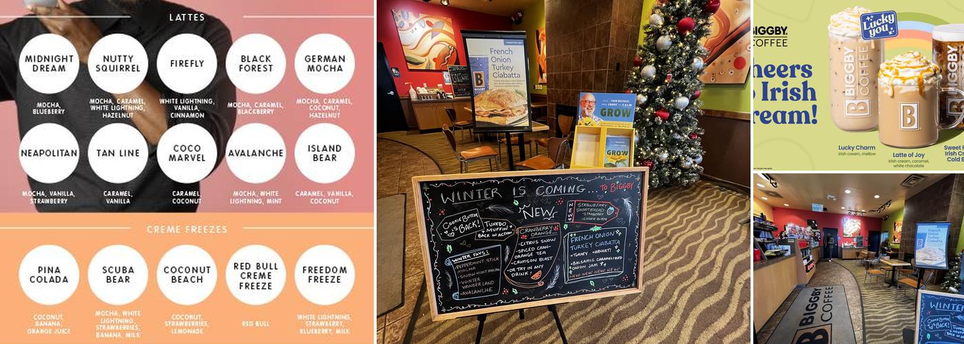 BIGGBY COFFEE Menu