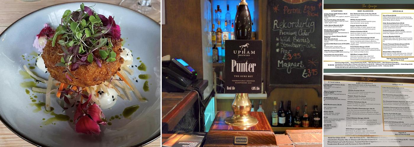 The George Restaurant & Bar Menu