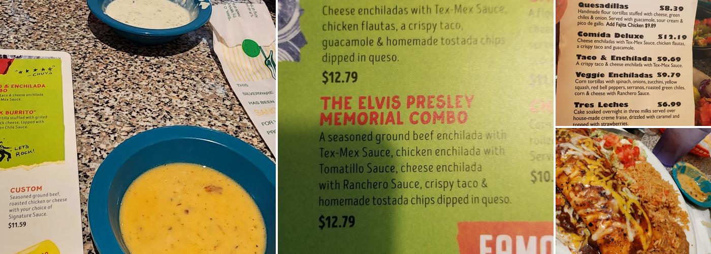 Chuy's Menu