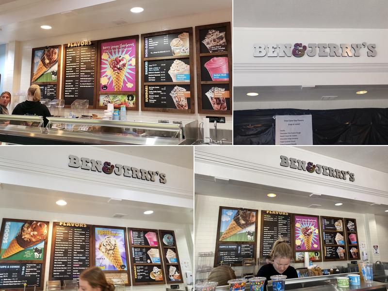 Ben & Jerry’s Menu