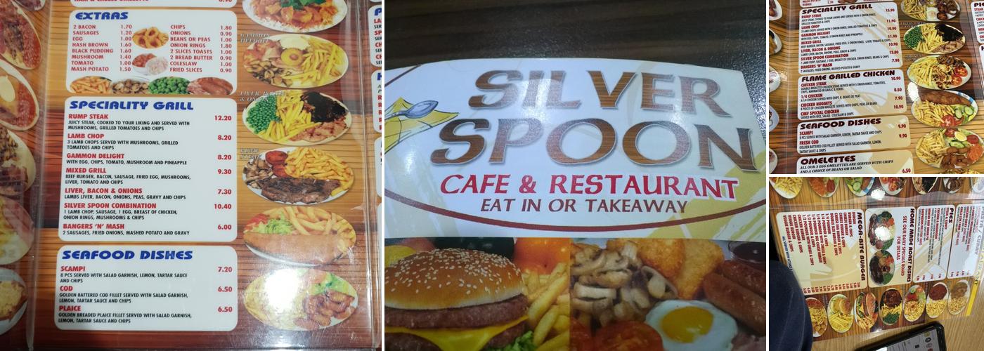 Silver Spoon Menu