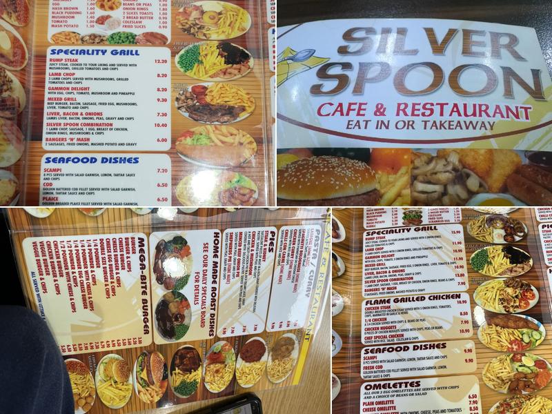 Silver Spoon Menu
