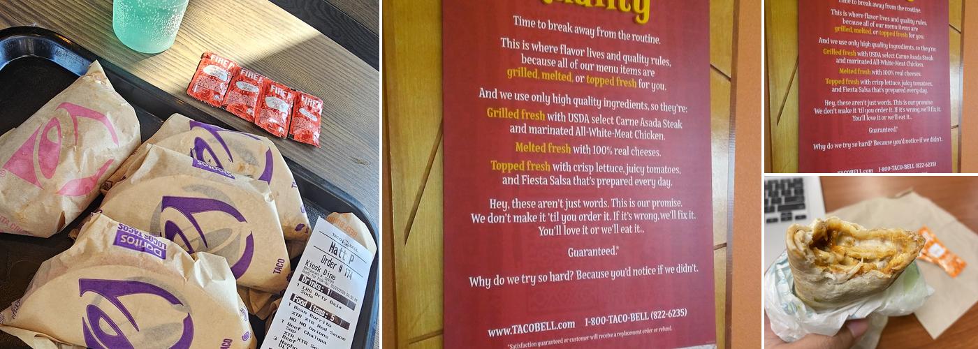 Taco Bell Menu