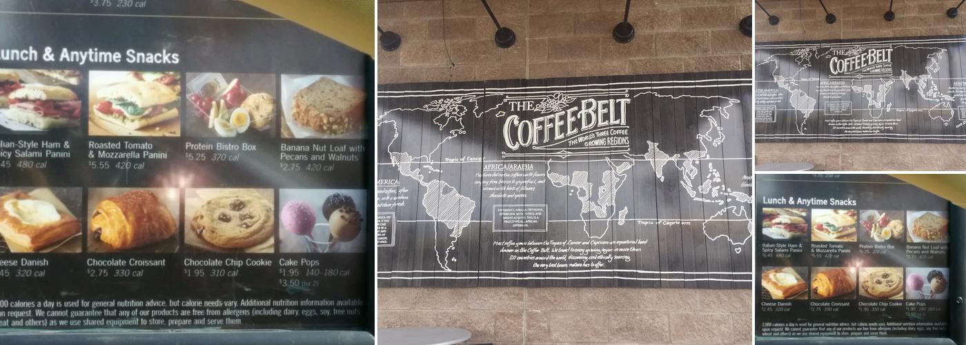 Starbucks Menu