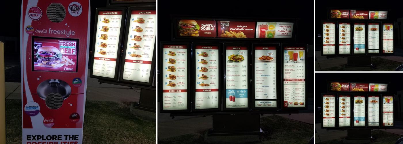 Wendy's Menu