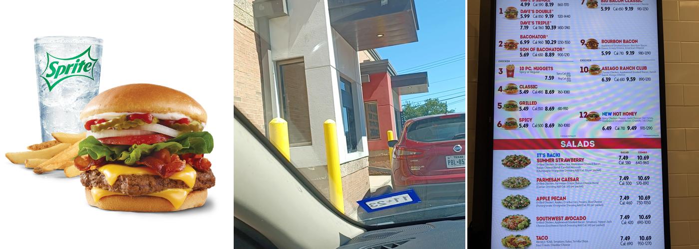 Wendy's Menu