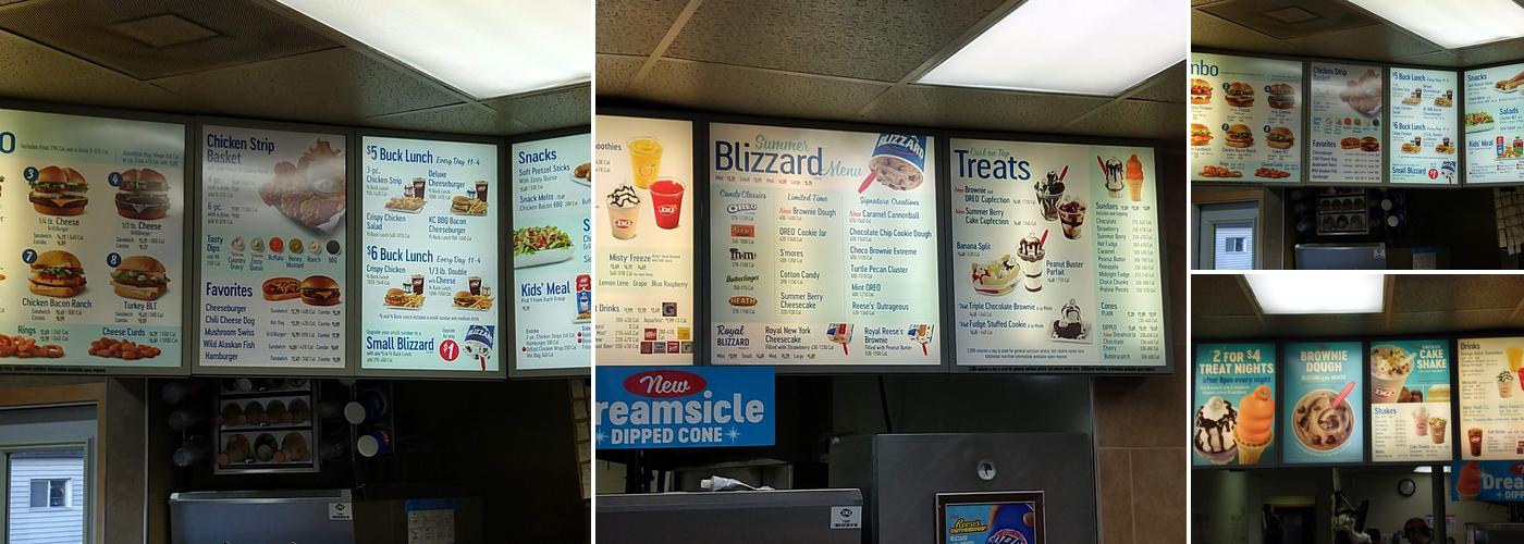Dairy Queen Grill & Chill Menu