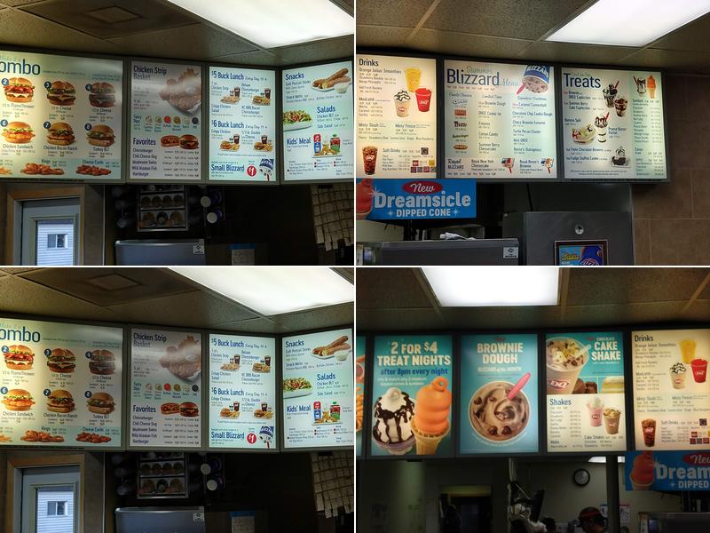 Dairy Queen Grill & Chill Menu