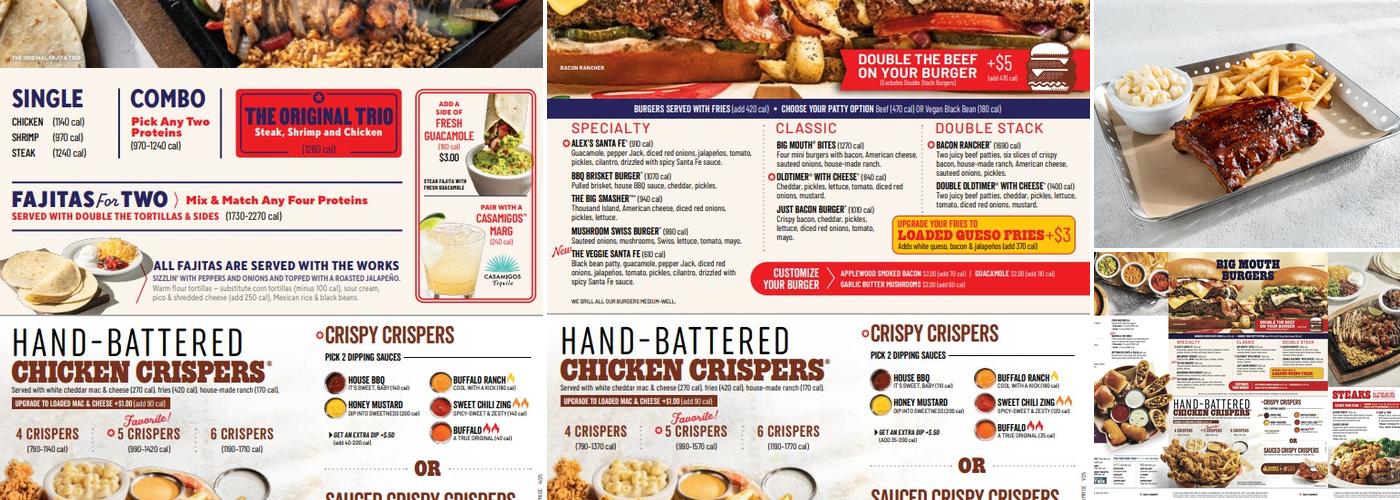 Chili's Grill & Bar Menu
