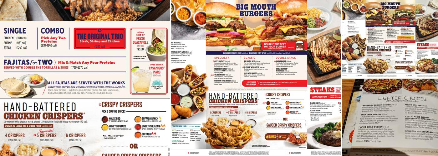 Chili's Grill & Bar Menu