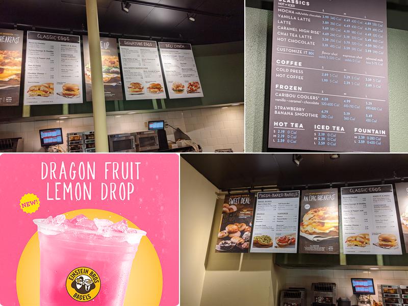 Einstein Bros. Bagels Menu