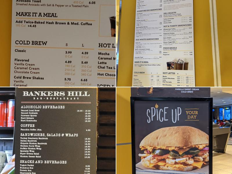 Einstein Bros. Bagels Menu