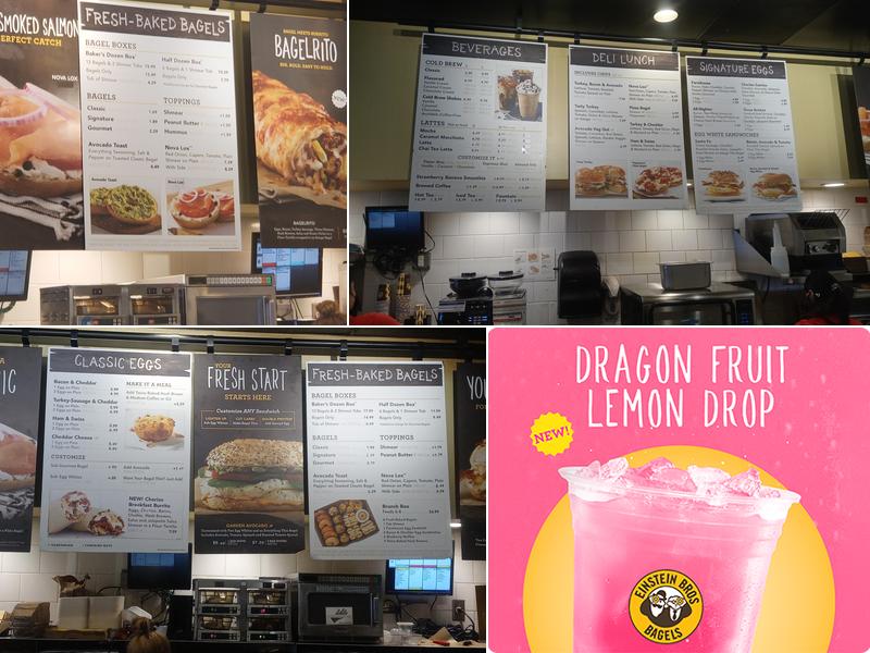 Einstein Bros. Bagels Menu