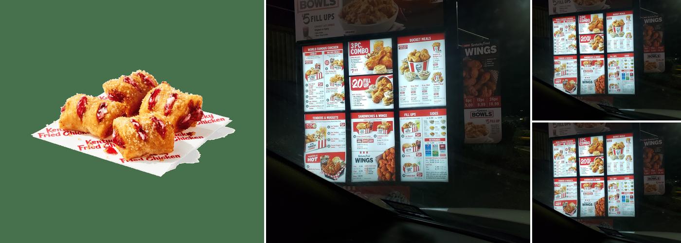 KFC Menu