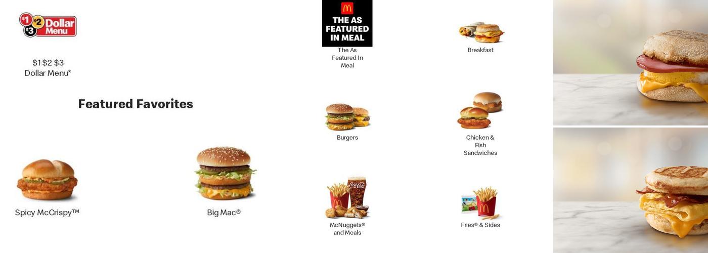 McDonald's Menu