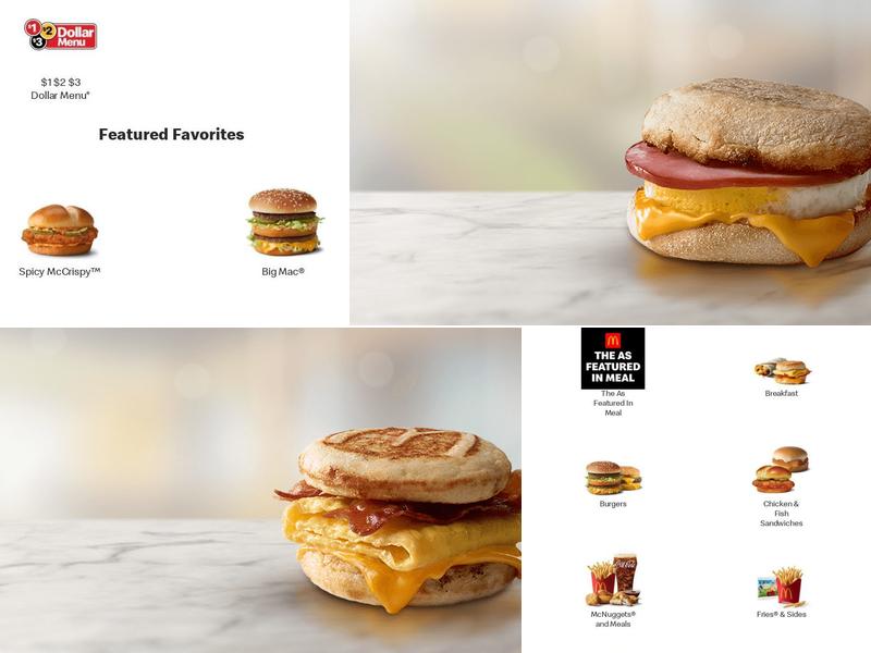 McDonald's Menu