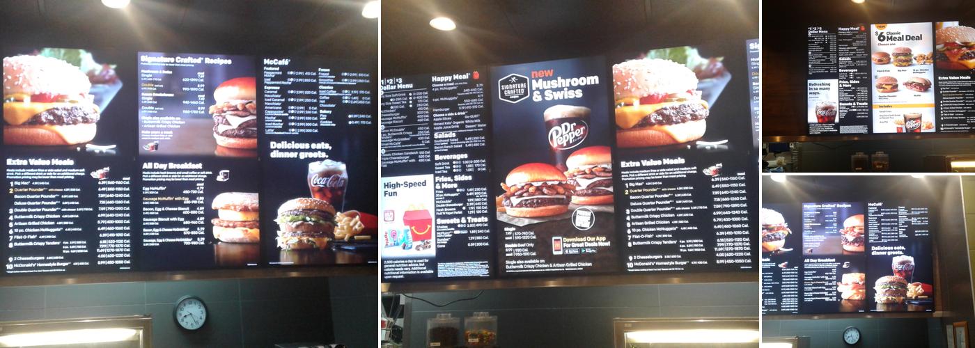 McDonald's Menu