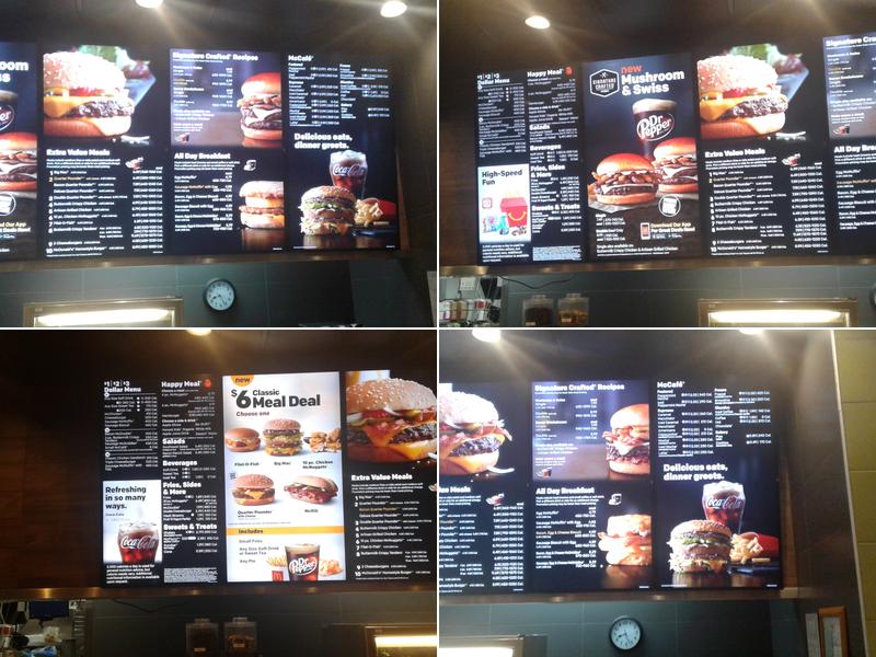 McDonald's Menu
