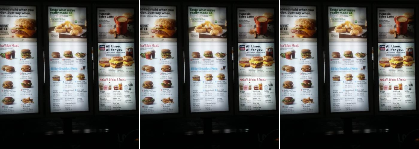 McDonald's Menu