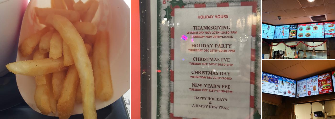 Dairy Queen Restaurant Menu