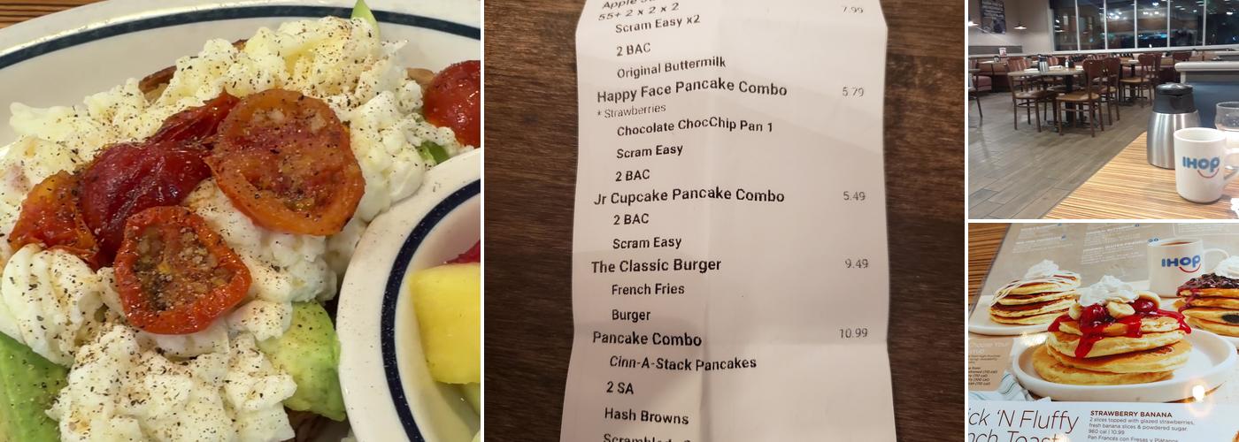 IHOP Menu