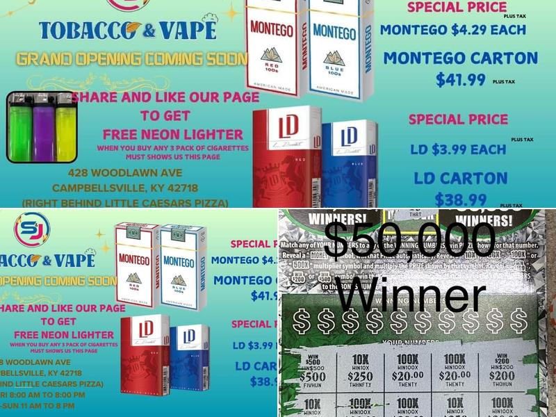 Mini Mart's Pizza Menu