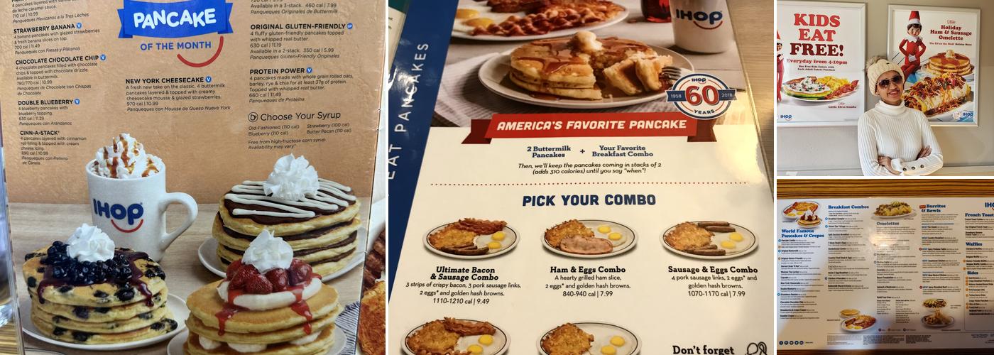IHOP Menu