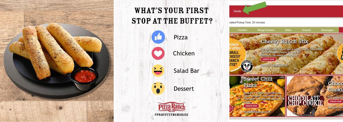 Pizza Ranch Menu