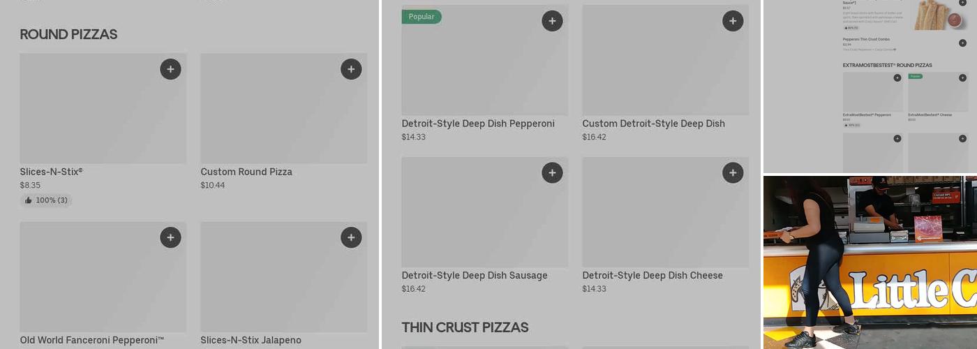 Little Caesars Pizza Menu