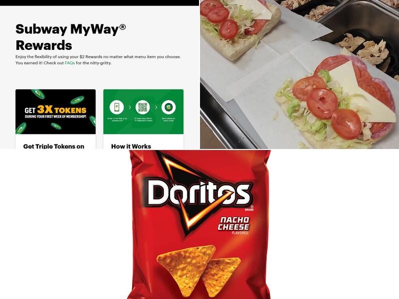 Subway Menu
