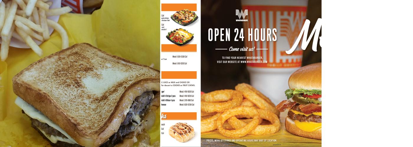 Whataburger Menu