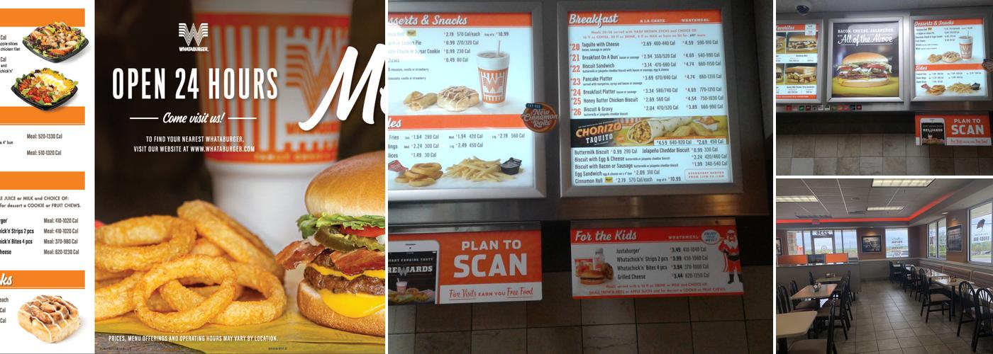 Whataburger Menu