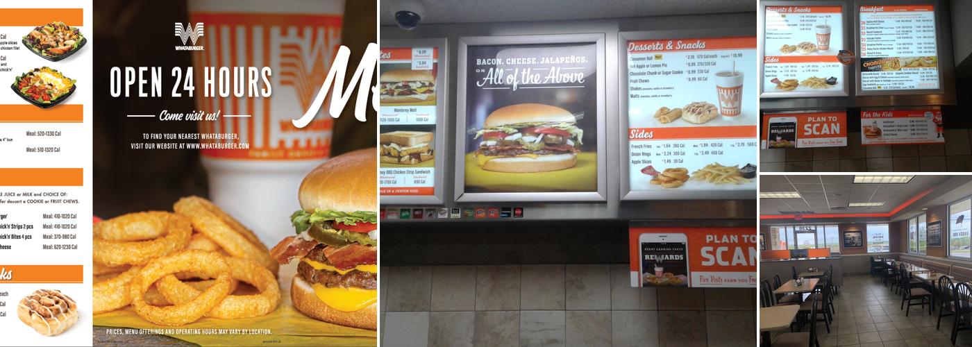 Whataburger Menu