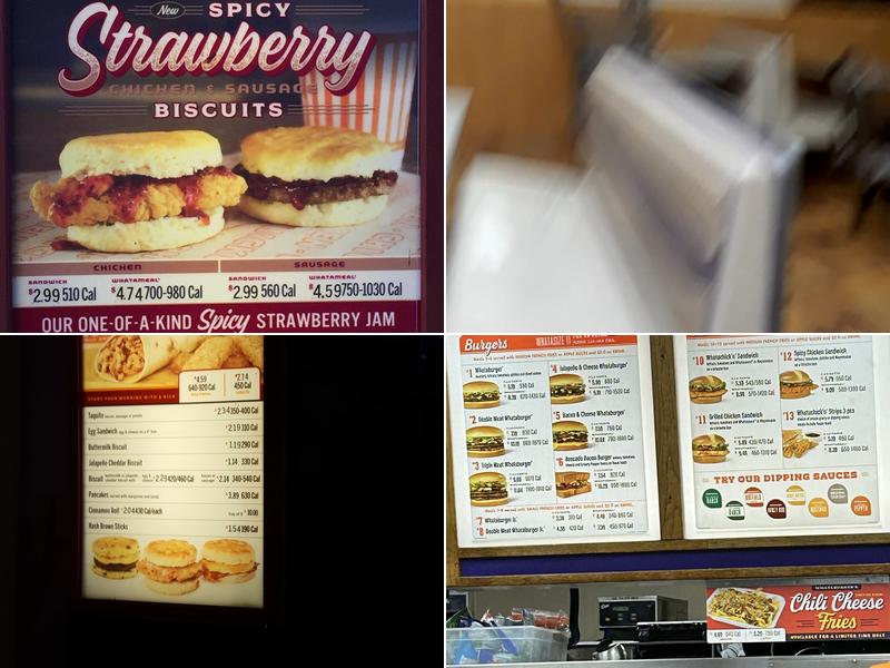 Whataburger Menu