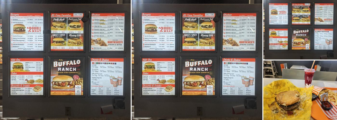 Whataburger Menu