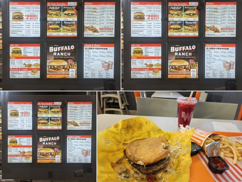 Whataburger Menu