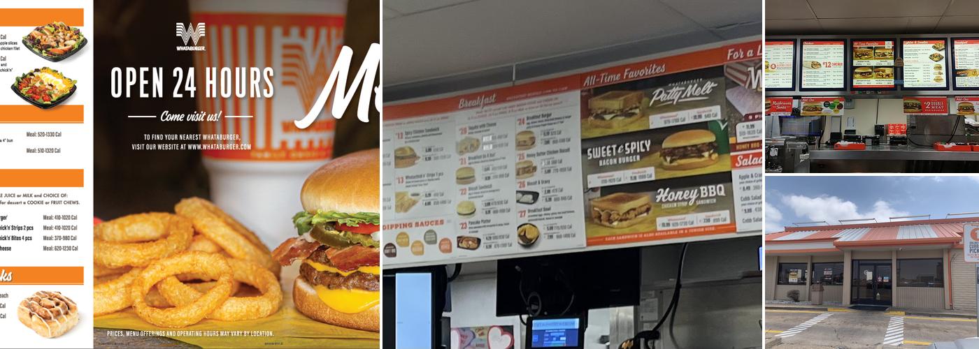 Whataburger Menu