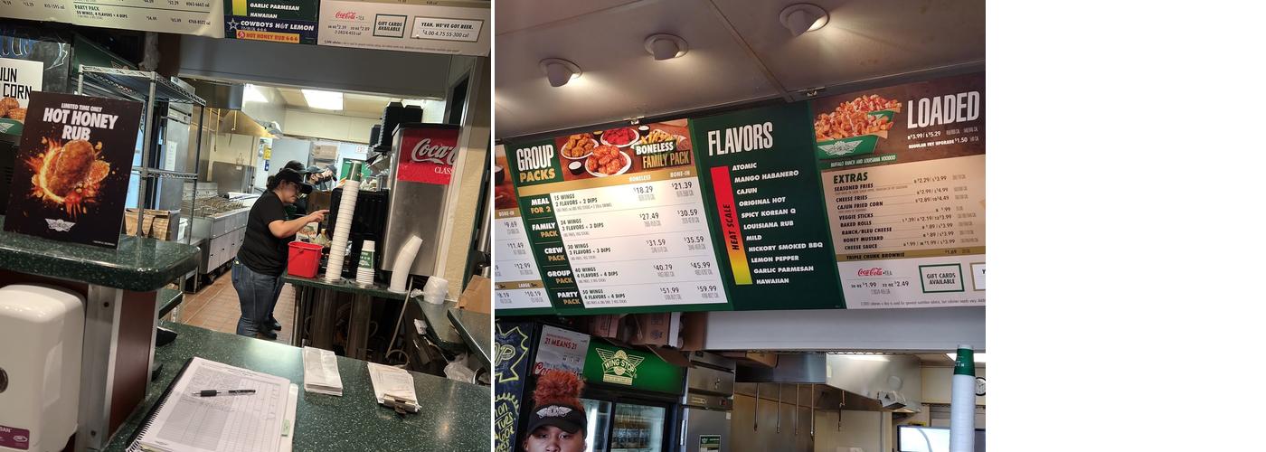 Wingstop Menu