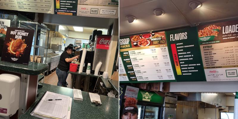 Wingstop Menu