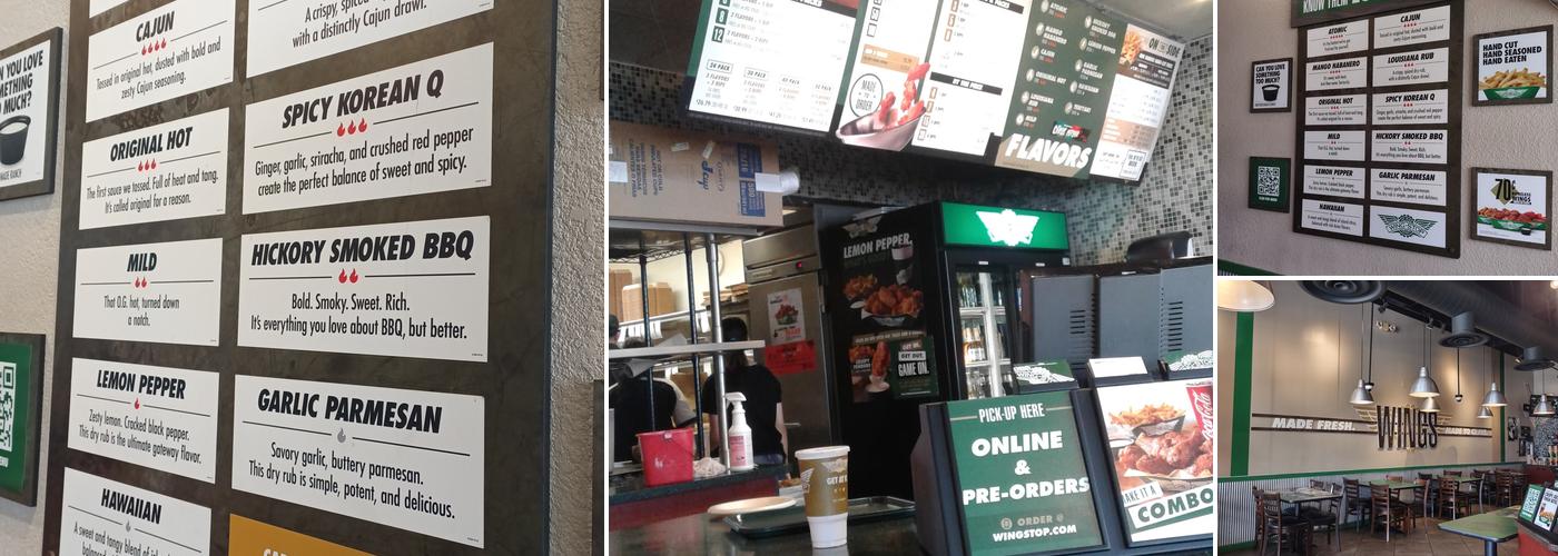 Wingstop Menu