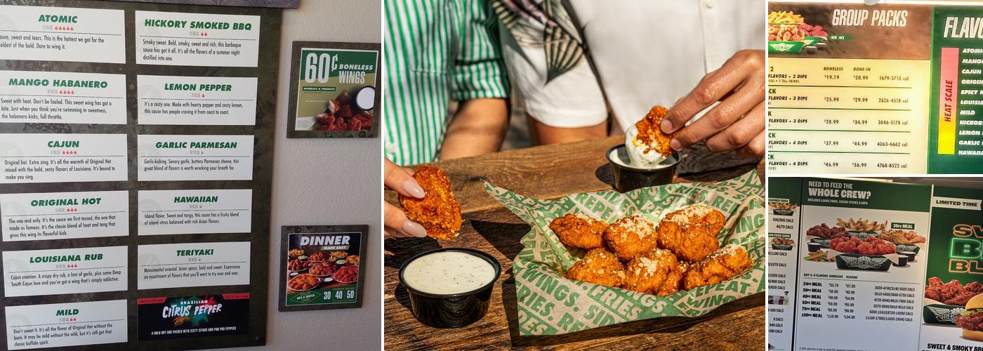 Wingstop Menu