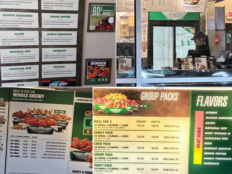 Wingstop Menu