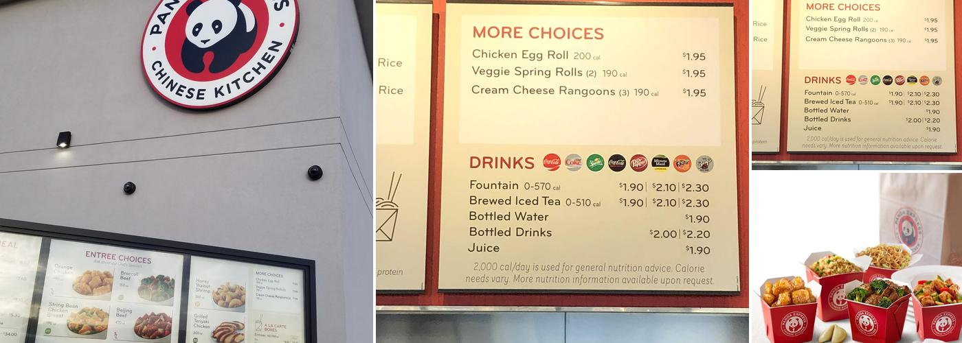 Panda Express Menu
