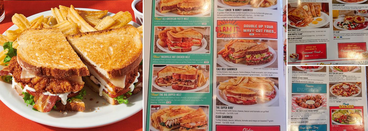 Denny's Menu