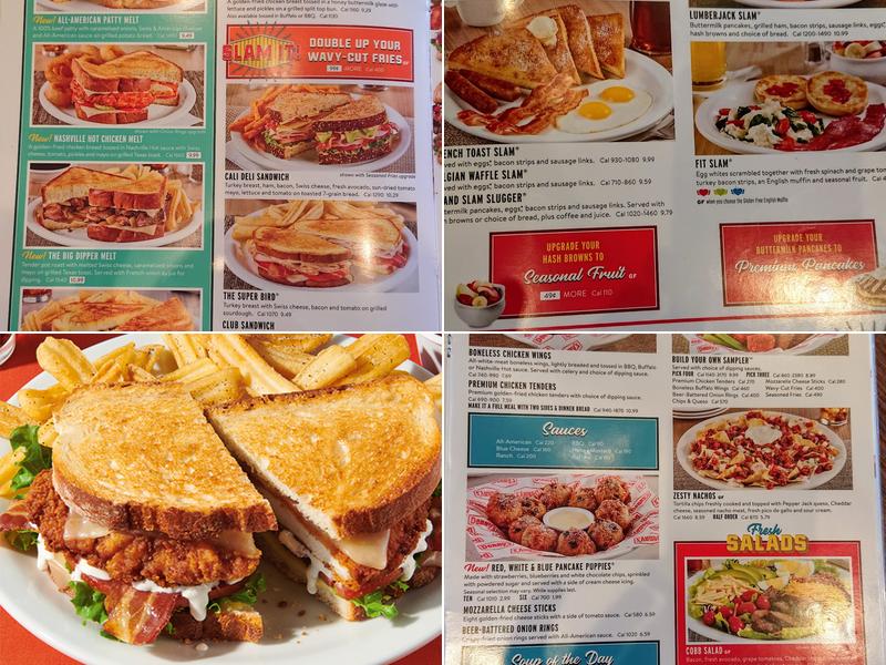 Denny's Menu