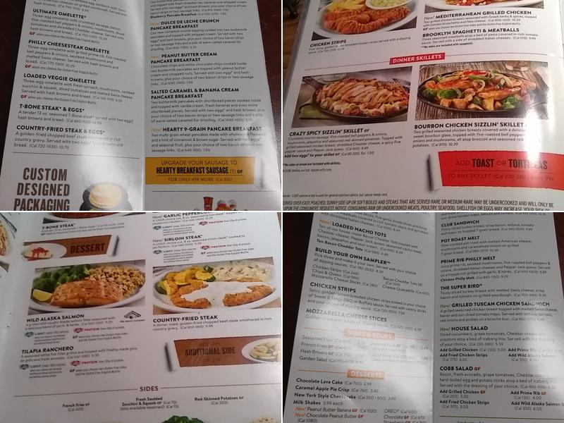 Denny's Menu