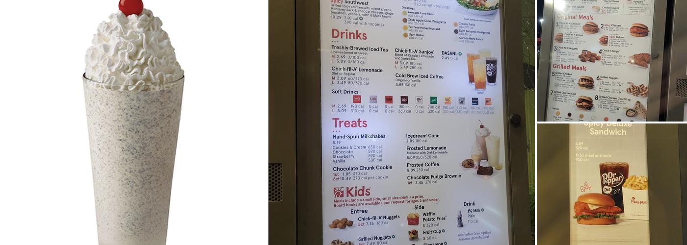 Chick-fil-A Menu