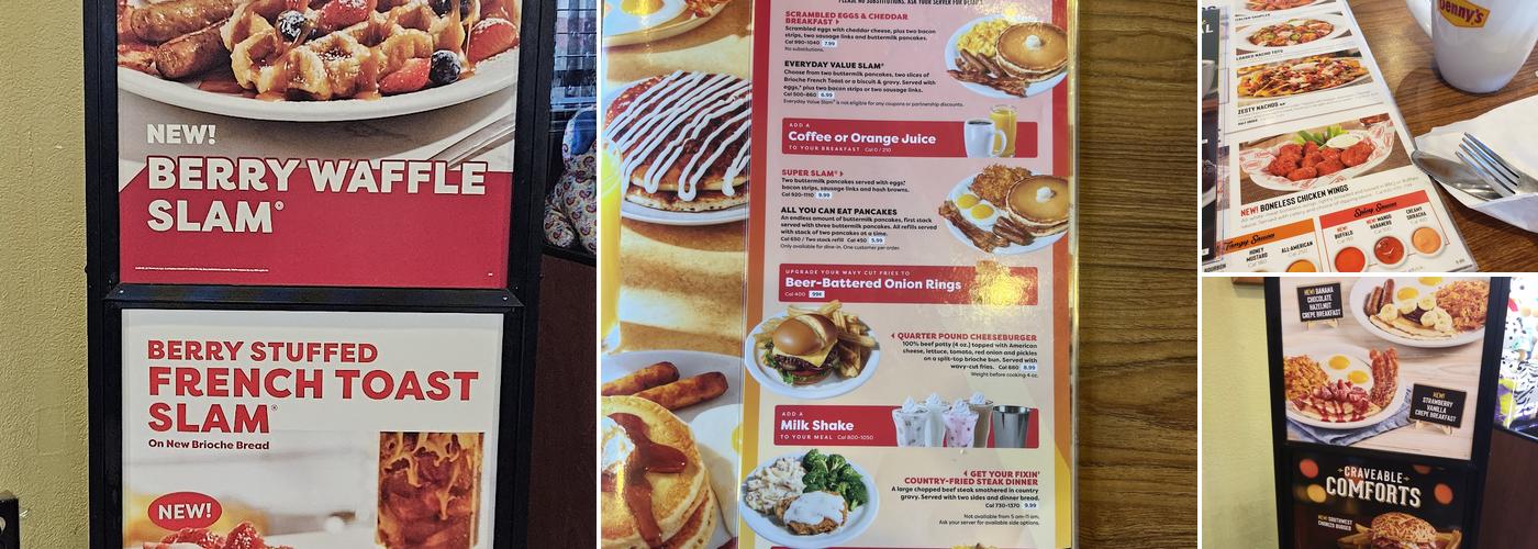 Denny's Menu