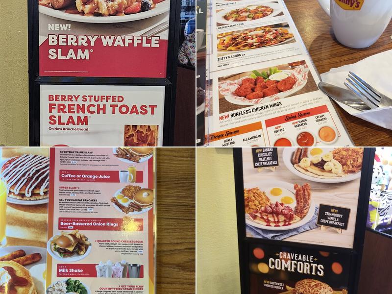 Denny's Menu