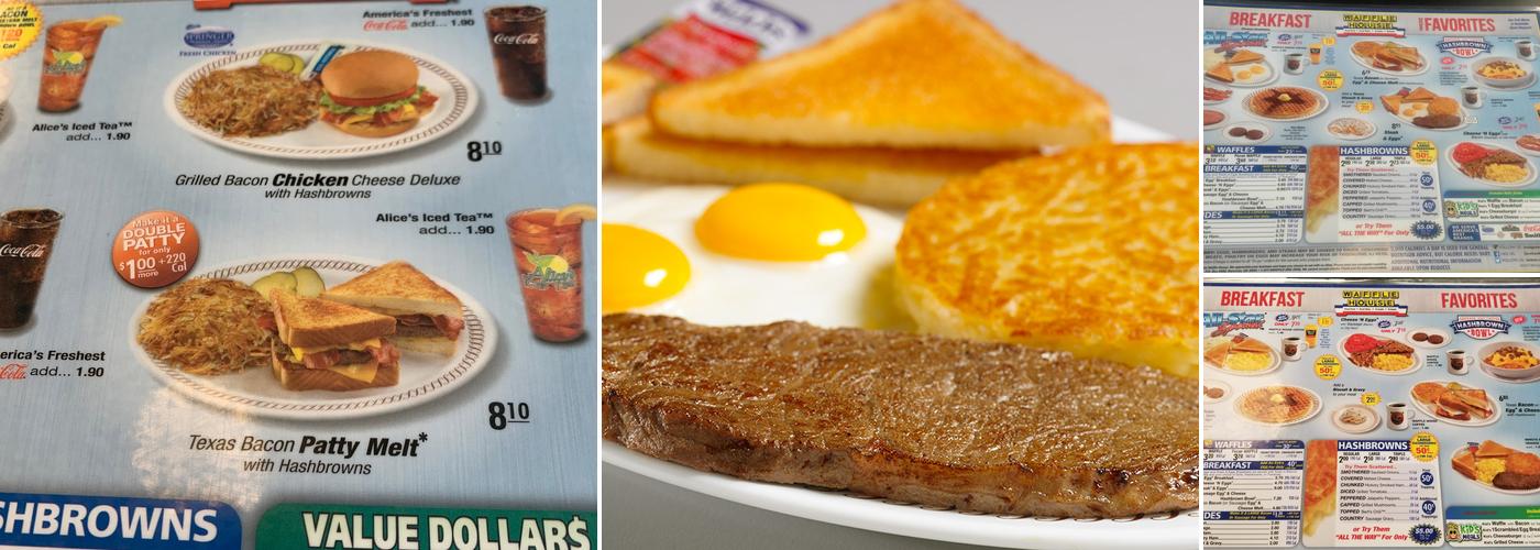 Waffle House Menu